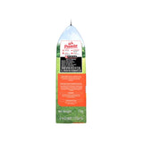Dog food packaging with 'We Promise' label on a white background