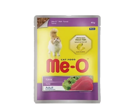 Me O Tuna in Jelly Adult Wet Cat Food.
