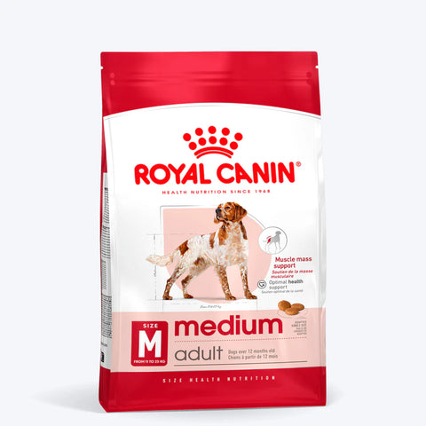 Royal Canin Medium Adult Dog Food.