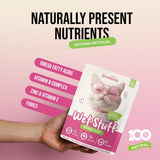 Zoomies Wet Stuff Skin & Coat wet cat food texture with real chicken