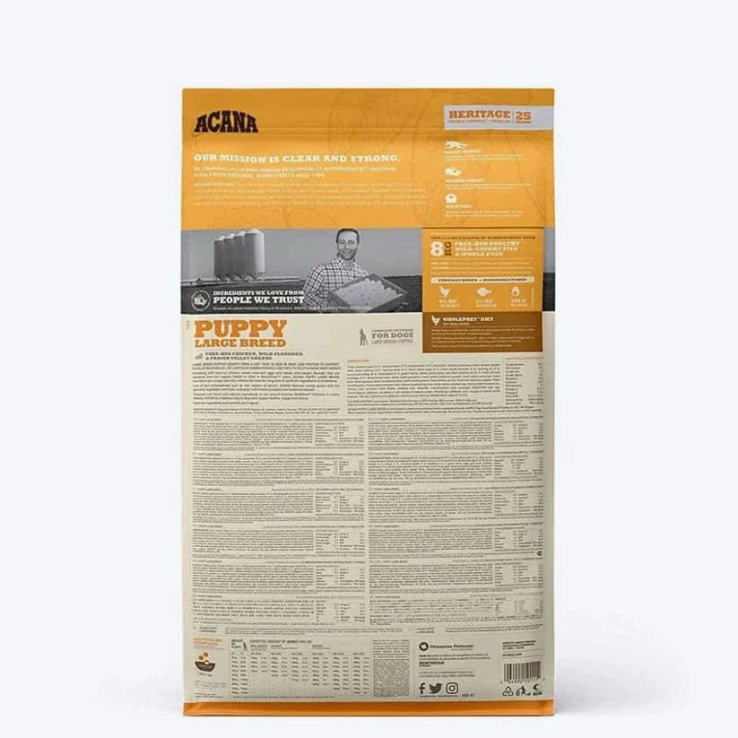 Acana Large Breed Dry Puppy Food - dspetstore.com