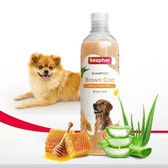 Beaphar Brown Coat Dog Shampoo – 250ml - dspetstore.com