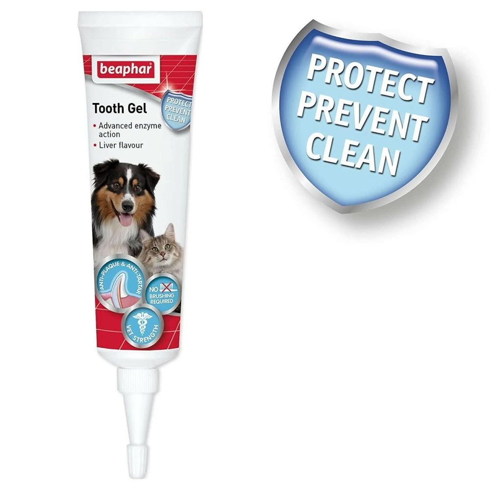 Beaphar Tooth Gel for Dogs and Cats - Oral Care for Pets - dspetstore.com