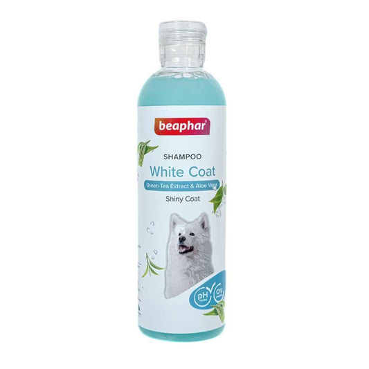 Beaphar White Coat Dog Shampoo – 250ml - dspetstore.com