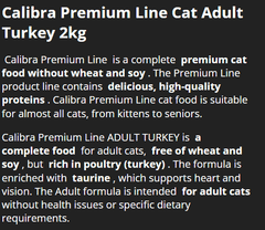 Calibra Cat Premium Line Adult Turkey - dspetstore.com
