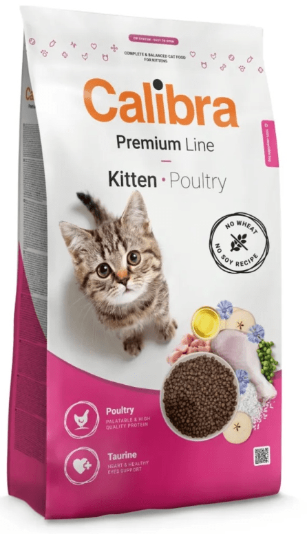 Calibra Cat Premium Line Kitten Poultry Dry Cat Food - dspetstore.com
