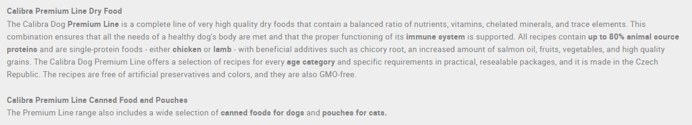 Calibra Dog Food Premium Line Sensitive - dspetstore.com