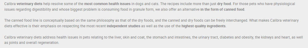 Calibra Hepatic Dry Dog Food - dspetstore.com