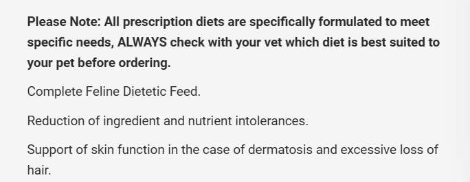 Calibra Hypoallergenic Wet Cat Food - dspetstore.com