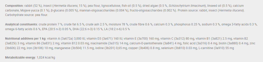 Calibra Hypoallergenic Wet Dog Food - dspetstore.com