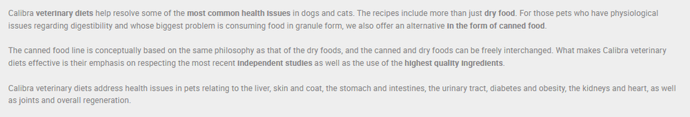 Calibra Hypoallergenic Wet Dog Food - dspetstore.com