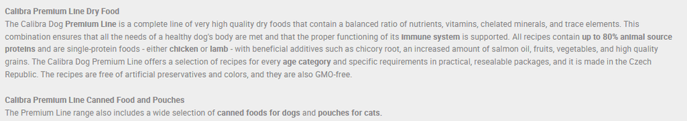Calibra Junior Large Breed Dog Food - dspetstore.com