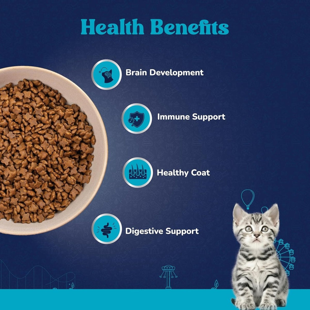 Carniwel Fresh Fish and Shrimp For Kitten Cat Dry Food - dspetstore.com