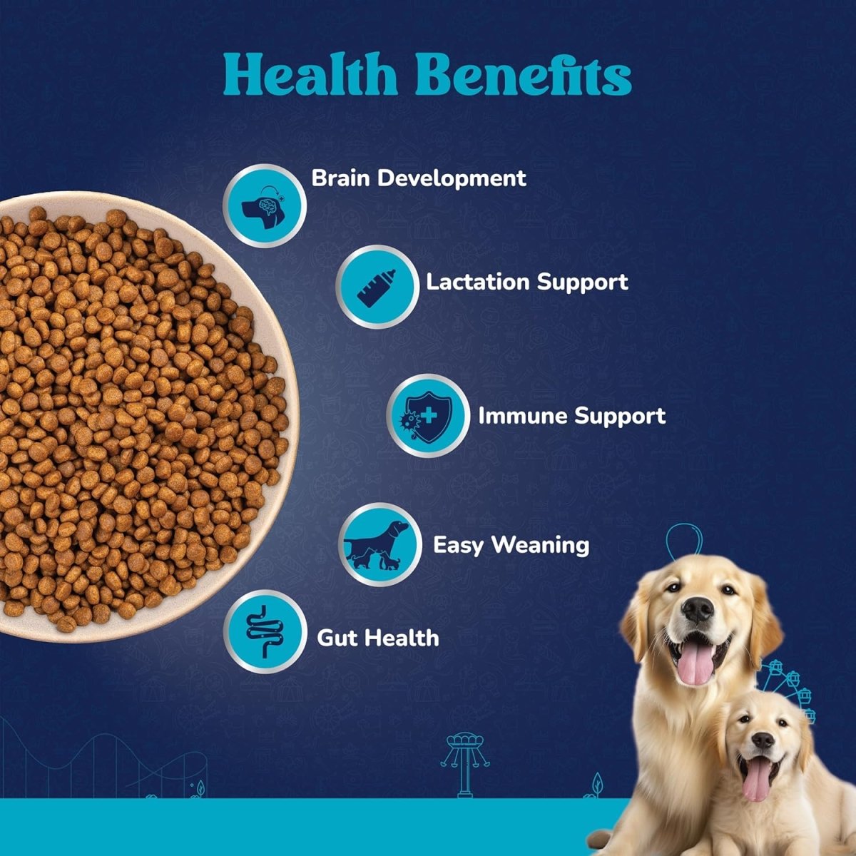 Carniwel Fresh Lamb Starter Large Breed Dry Dog Food - dspetstore.com