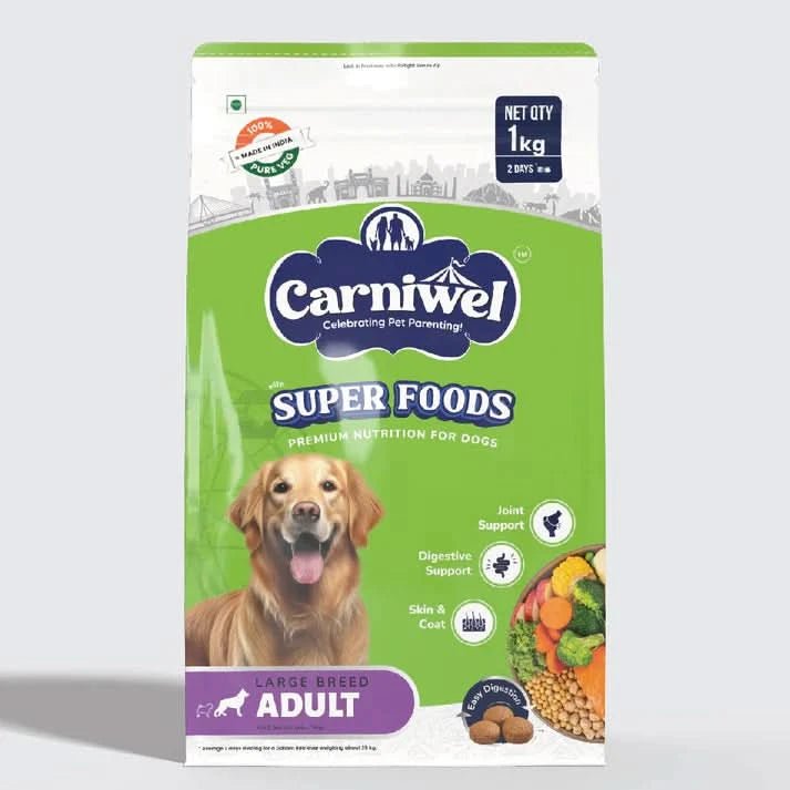 Carniwel with Veg Superfoods, Dry Dog Food for Large Dog, Adult - dspetstore.com