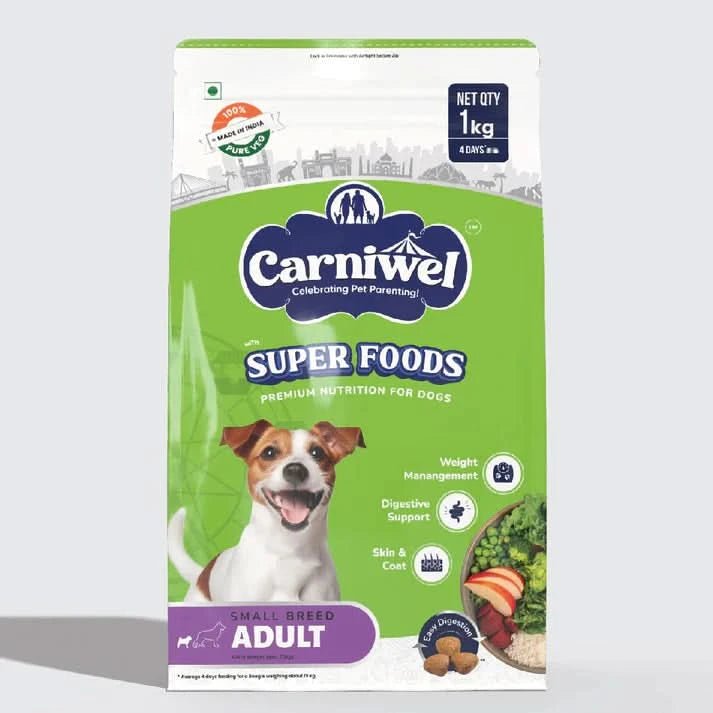 Carniwel with Veg Superfoods, Dry Dog Food for Small Dog, Adult - dspetstore.com