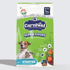 Carniwel with Veg Superfoods, Dry Dog Food for Small Dog, Starter - dspetstore.com