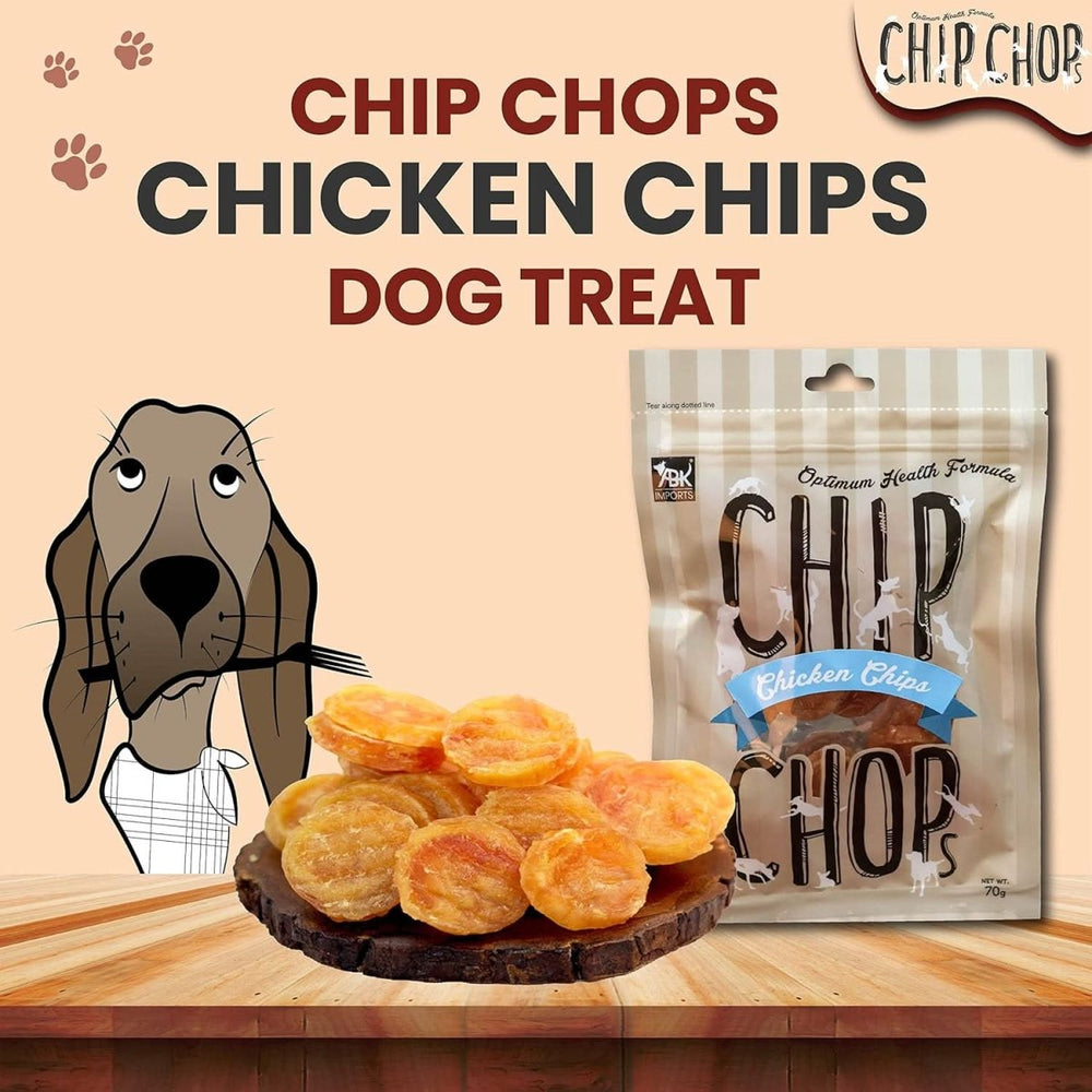 Chip Chops Chicken Chips Dog Treats - dspetstore.com