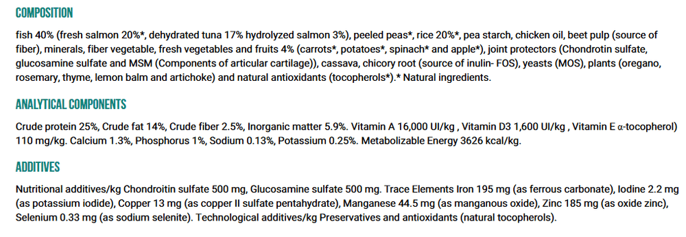 DIBAQ Sense Adult Dog Food Low Grain Fish - dspetstore.com