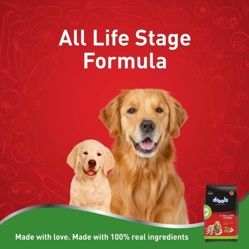 Drools 100% Vegetarian Puppy & Adult Dog Food - dspetstore.com