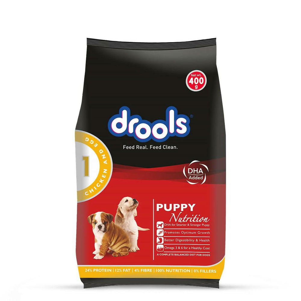 Drools Chicken & Egg Dry Puppy Dog Food - dspetstore.com