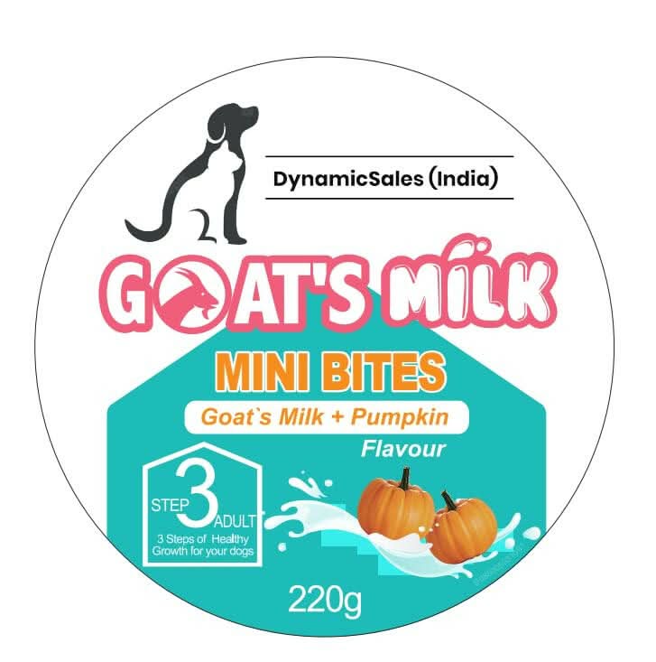 DynamicSales Hypoallergenic Dog Treats – Healthy Skin & Coat Mini Bites, Pumpkin Flavour - dspetstore.com