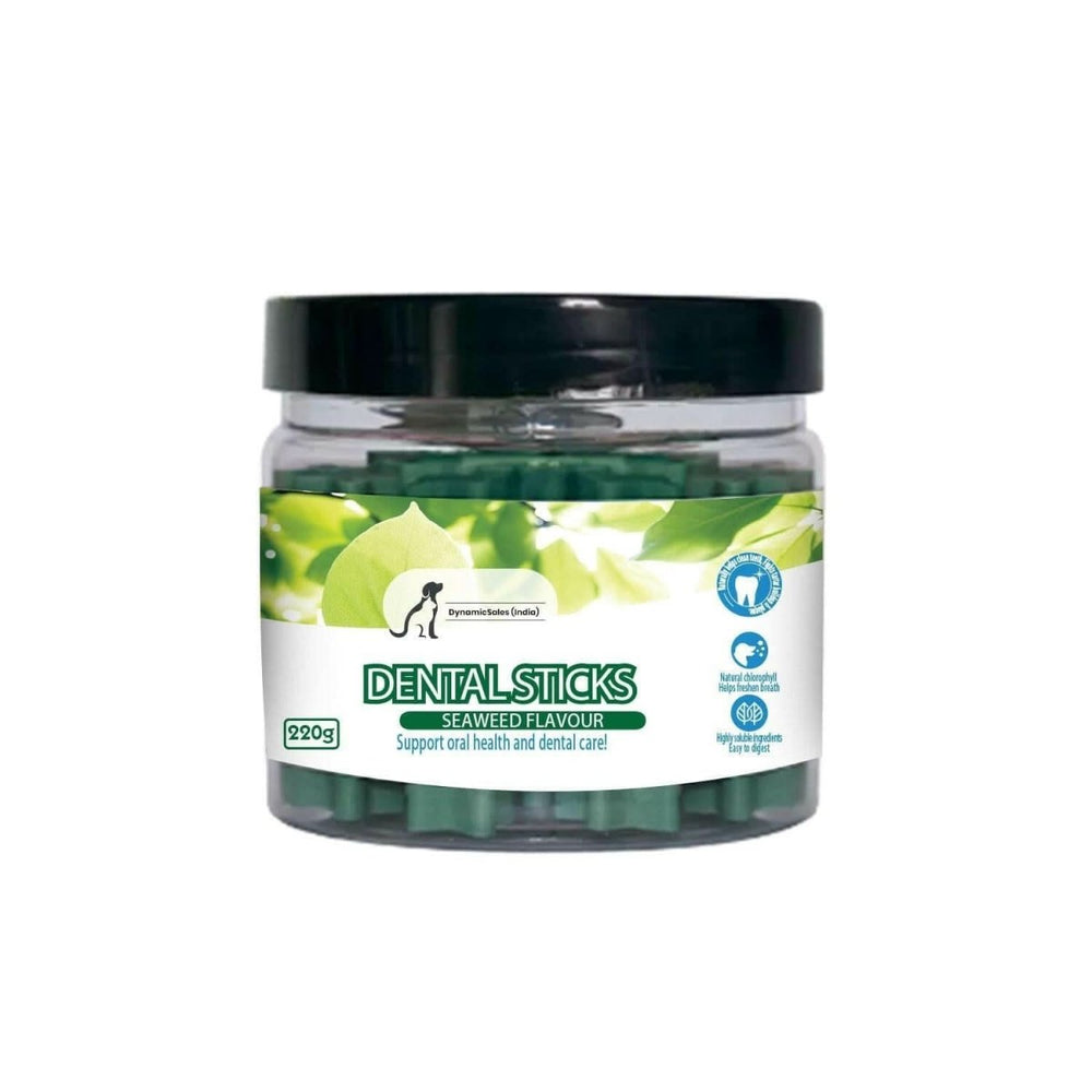 DynamicSales India Dog Treats – Seaweed Flavour Dental Treats - dspetstore.com