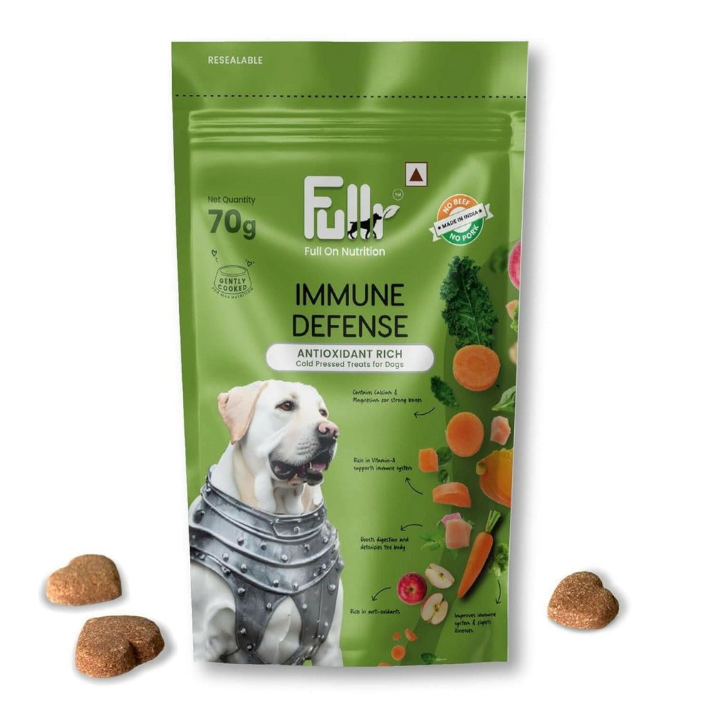 Fullr Immune Cold Pressed Dog Treats, 70g (Pack of 1) - dspetstore.com