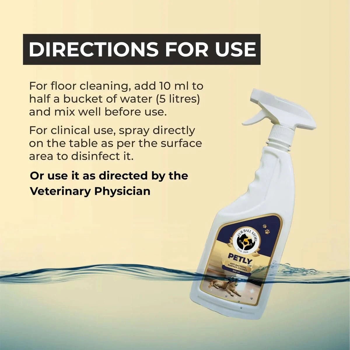 Furball Story Pet - Friendly Surface Cleaner – 500ml - dspetstore.com