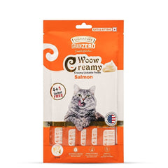 Grain Zero Woow Lickable Treats Combo for Cats & Kittens – Tuna, Chicken, Salmon & Crab – 75 gm Each - dspetstore.com