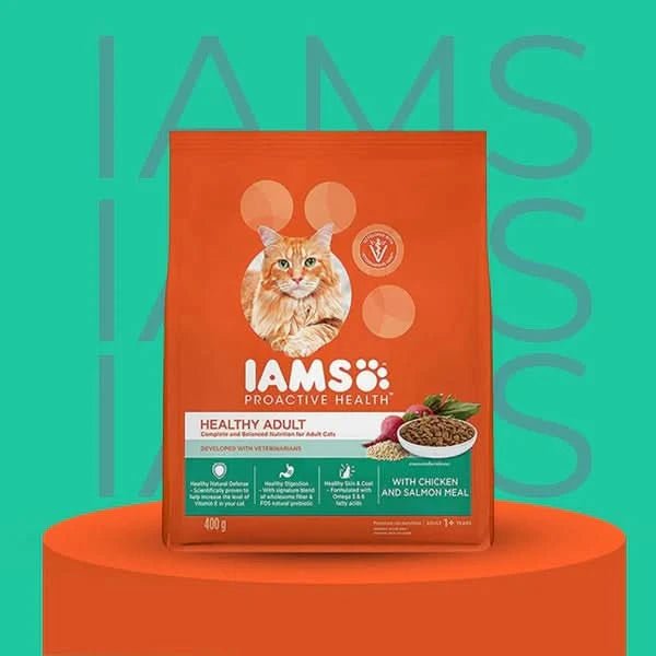IAMS Adult Dry Cat Food (1+ Years) with Chicken - dspetstore.com