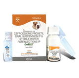 Intas Cefpet Dry Syrup (Cefpodoxime Proxetil) for Dogs and Cats (30ml) - dspetstore.com