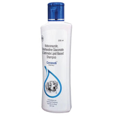 Intas Conaseb Antibacterial Antifungal Shampoo for Dogs & Cats - dspetstore.com