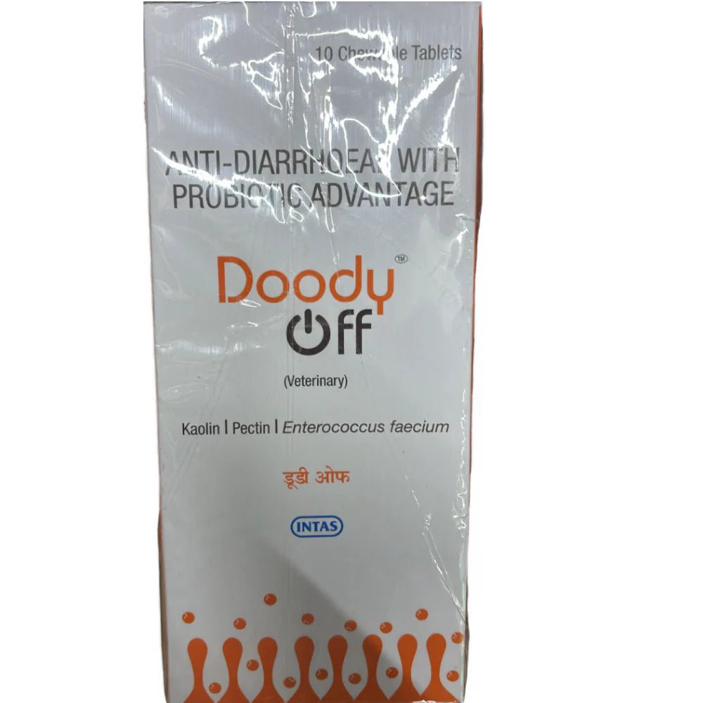 Intas Doody Off (Antidiarrhoel & Probiotic) for Dogs and Cats - dspetstore.com