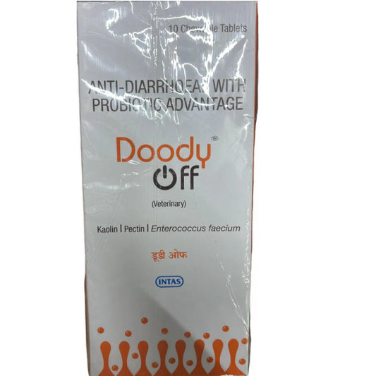 Intas Doody Off (Antidiarrhoel & Probiotic) for Dogs and Cats - dspetstore.com