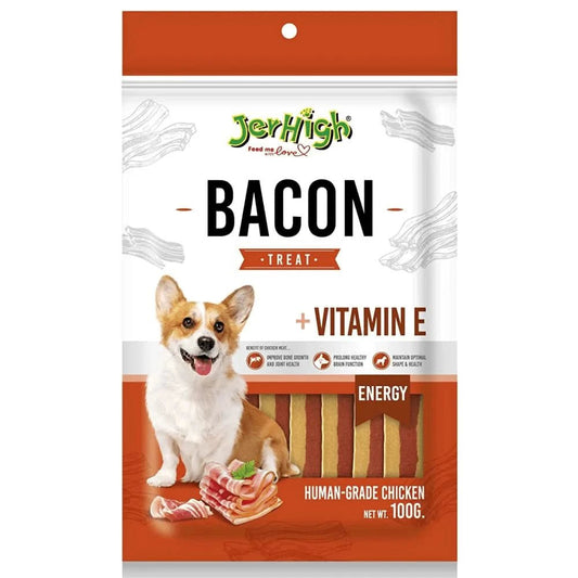 Jerhigh Dog Treats Bacon - dspetstore.com