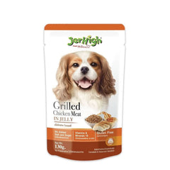 JerHigh Wet Dog Food - Grilled Chicken Meat in Jelly - dspetstore.com