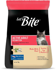 Let's Bite Active Adult Dry Cat Food - dspetstore.com