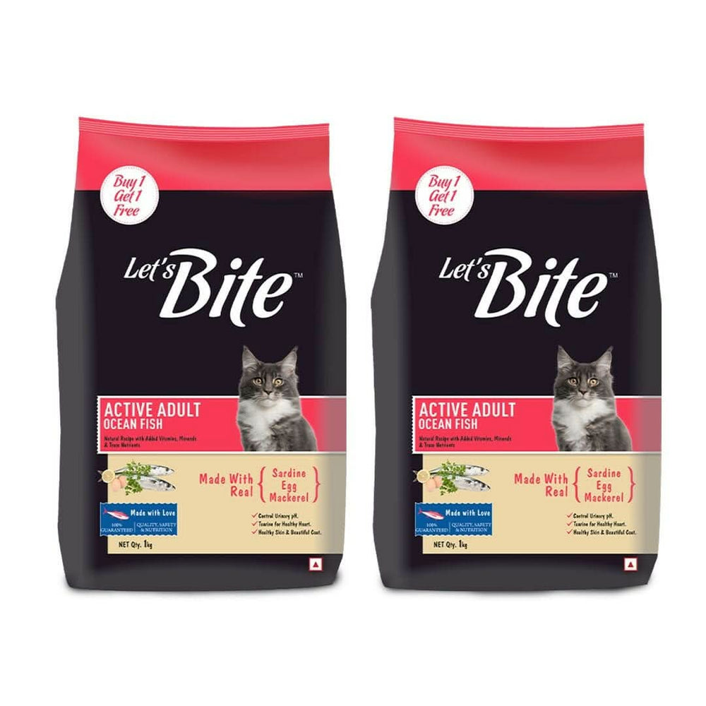Let's Bite Active Adult Dry Cat Food - dspetstore.com
