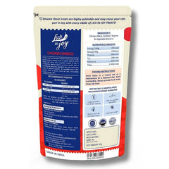 Lick in Joy Soft Cat Jerky All Life Stages Cat Treats, Chicken Shreds, 35 g - dspetstore.com