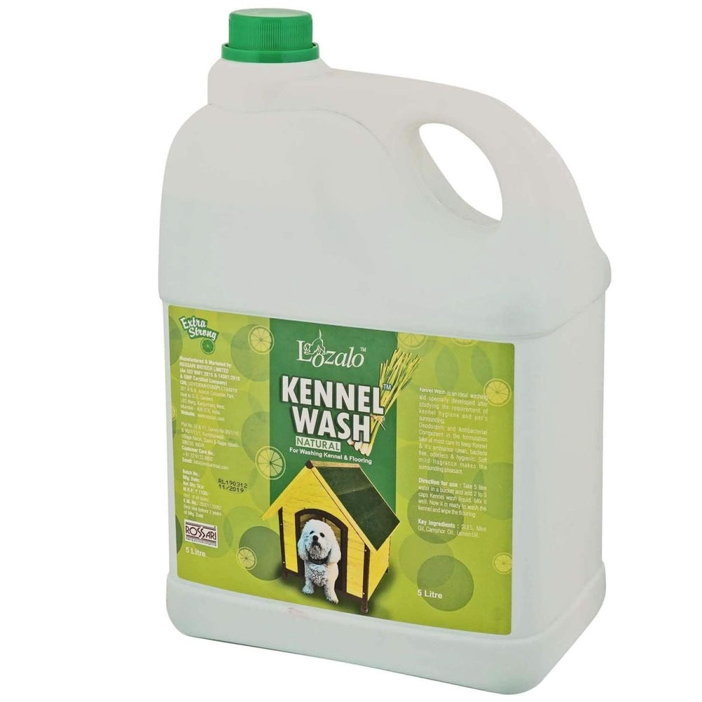 Lozalo Antibacterial Kennel Wash – Green, 5L - dspetstore.com