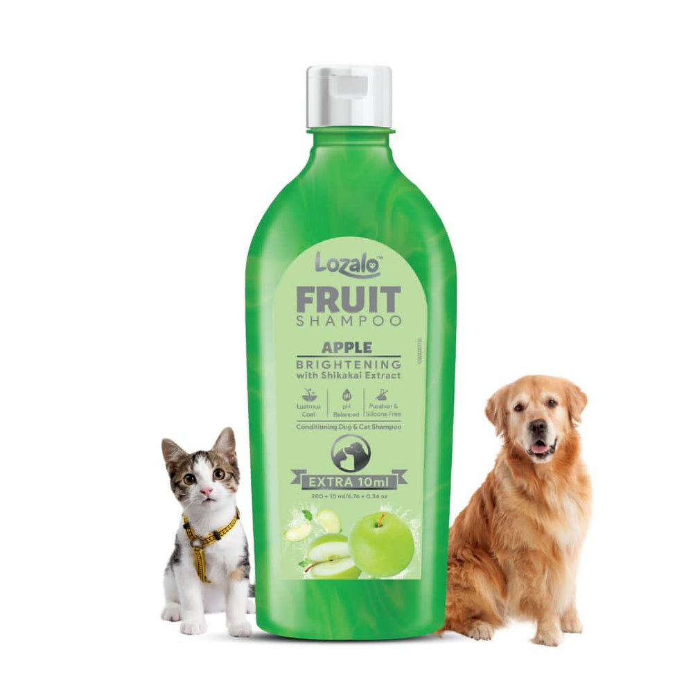 Lozalo Apple Conditioning Shampoo for Dogs and Cats - dspetstore.com