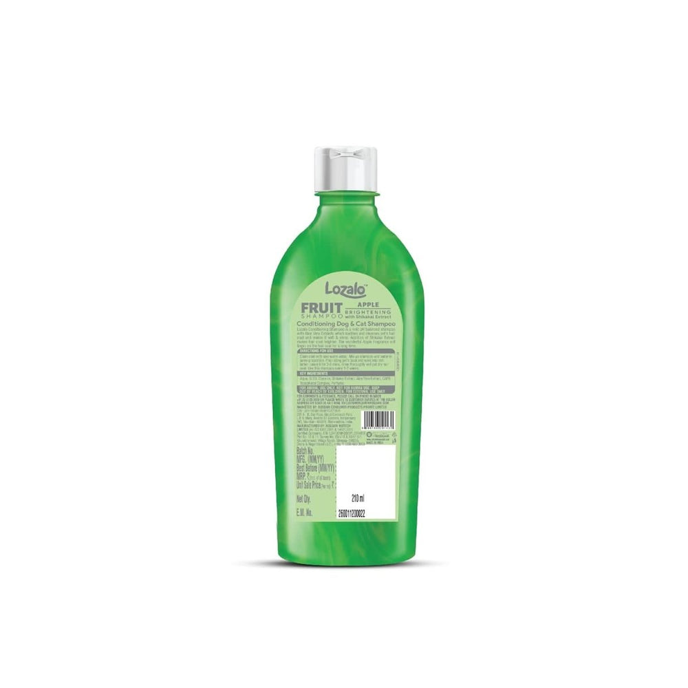 Lozalo Apple Conditioning Shampoo for Dogs and Cats - dspetstore.com
