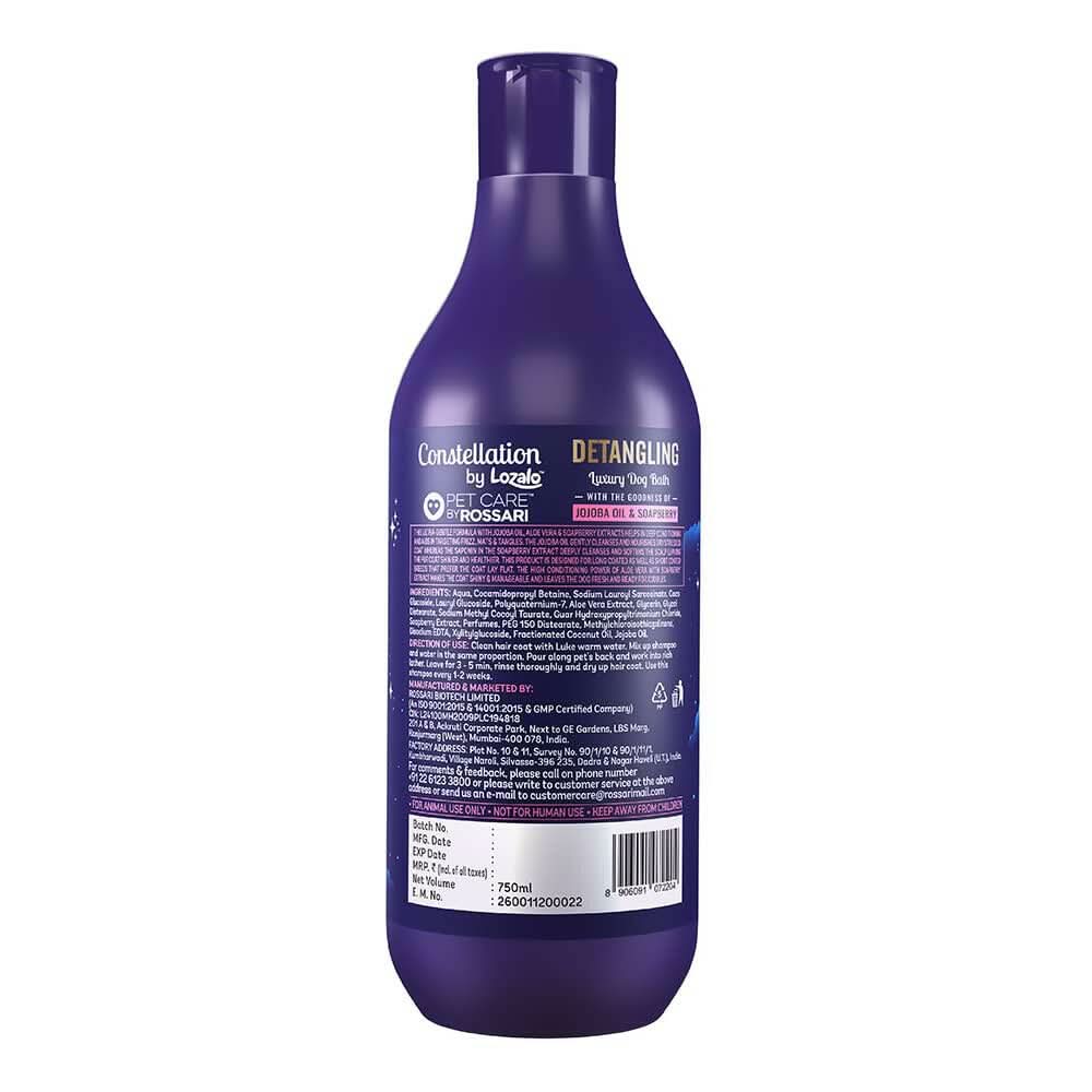 Lozalo Constellation Detangling Shampoo for Dogs – 375ml - dspetstore.com