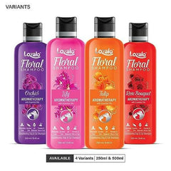 Lozalo Floral Pet Shampoo Lily Fragrance - Effective Cleansing for Smelly Dogs and Cats, 250 ml - dspetstore.com