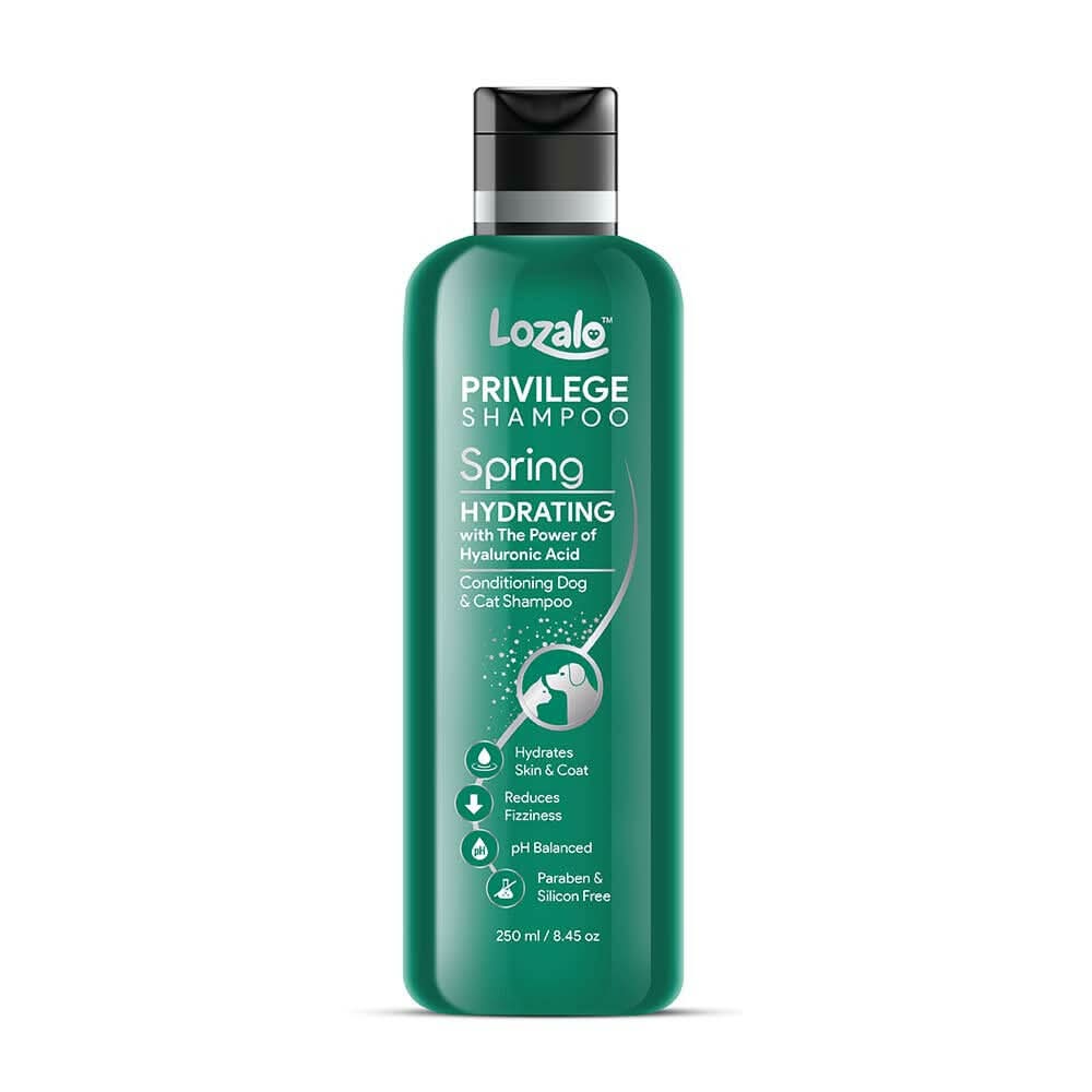 Lozalo Privilege Pet Shampoo Spring Shampoo with Hyaluronic Acid Eternal — For Cats & Dogs - dspetstore.com