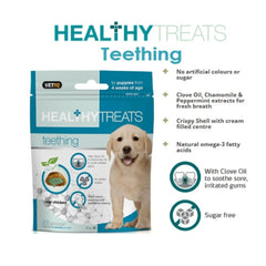 Mark & Chappell Healthy Teething Puppy Treats – 50g - dspetstore.com