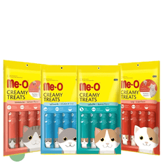 MeO Creamy Treats for Cats, 300g – Bundle Offer (All Flavours) - dspetstore.com