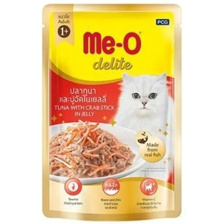 MeO Delite Cat Food Tuna with Crab Sticks in Jelly - dspetstore.com