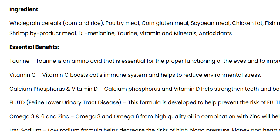 MeO Salmon Adult Dry Cat Food - dspetstore.com